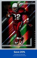 Emmitt Smith 2004 Leaf Rookies & Stars Longevity #2 Emerald #/99 Cardinals BC3