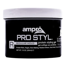 Pro Styl Styling Gel - Protects and Strengthens Your Strands - Non-Flaking, Alco