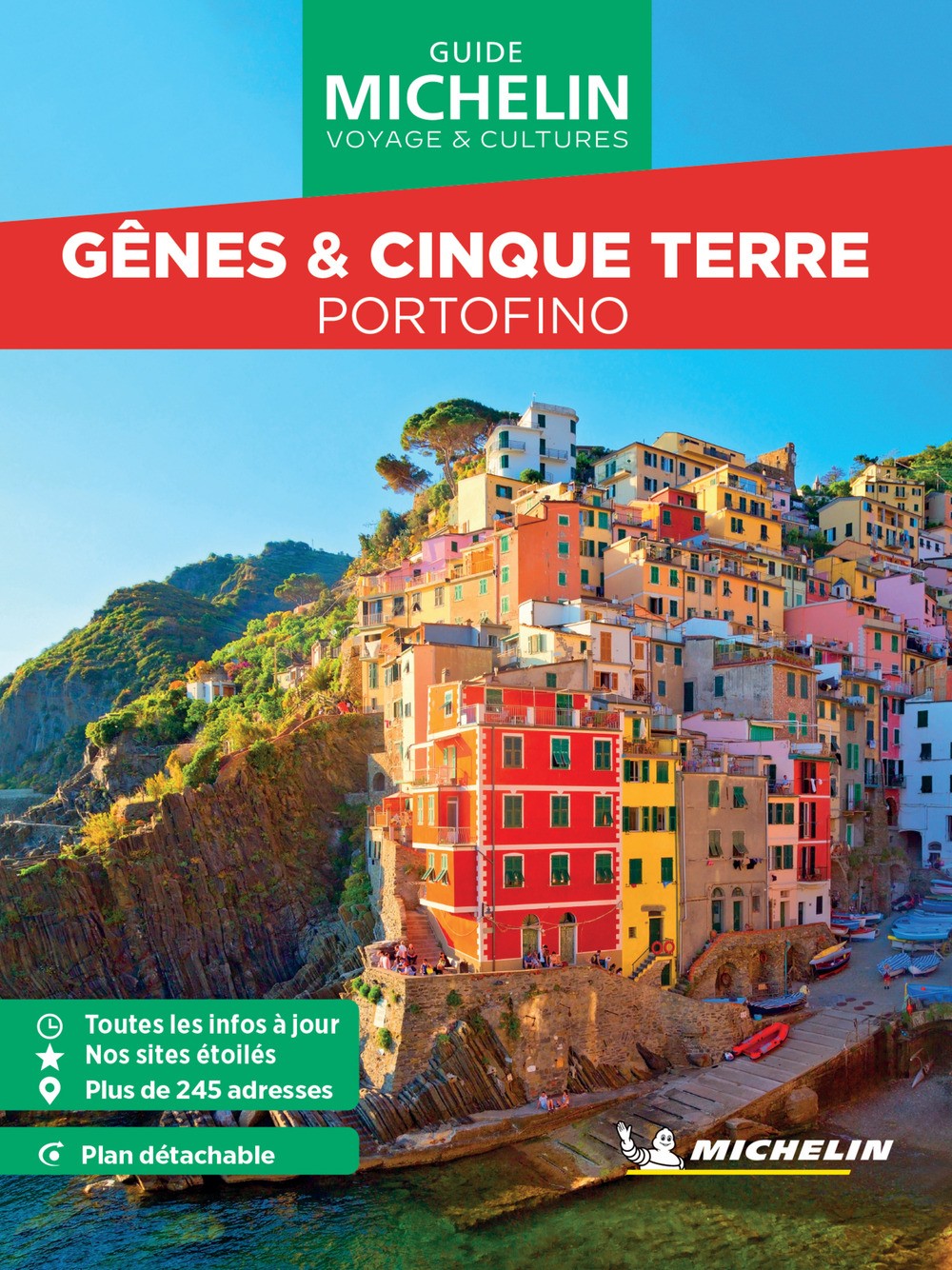 Genova e costa ligure. Ediz. francese. Con Carta geografica ripiegata - AA.VV.