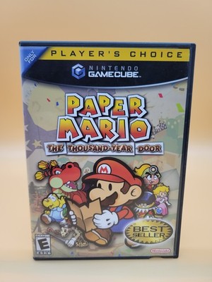 Paper Mario: The Thousand-Year Door Nintendo Gamecube Case Only NO GAME 