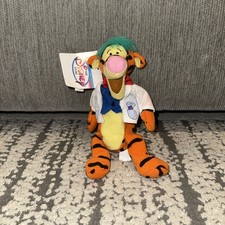 1990  s The Disney Store Mini Bean Bag Mad Scientists Tigger 9  Plush Toys
