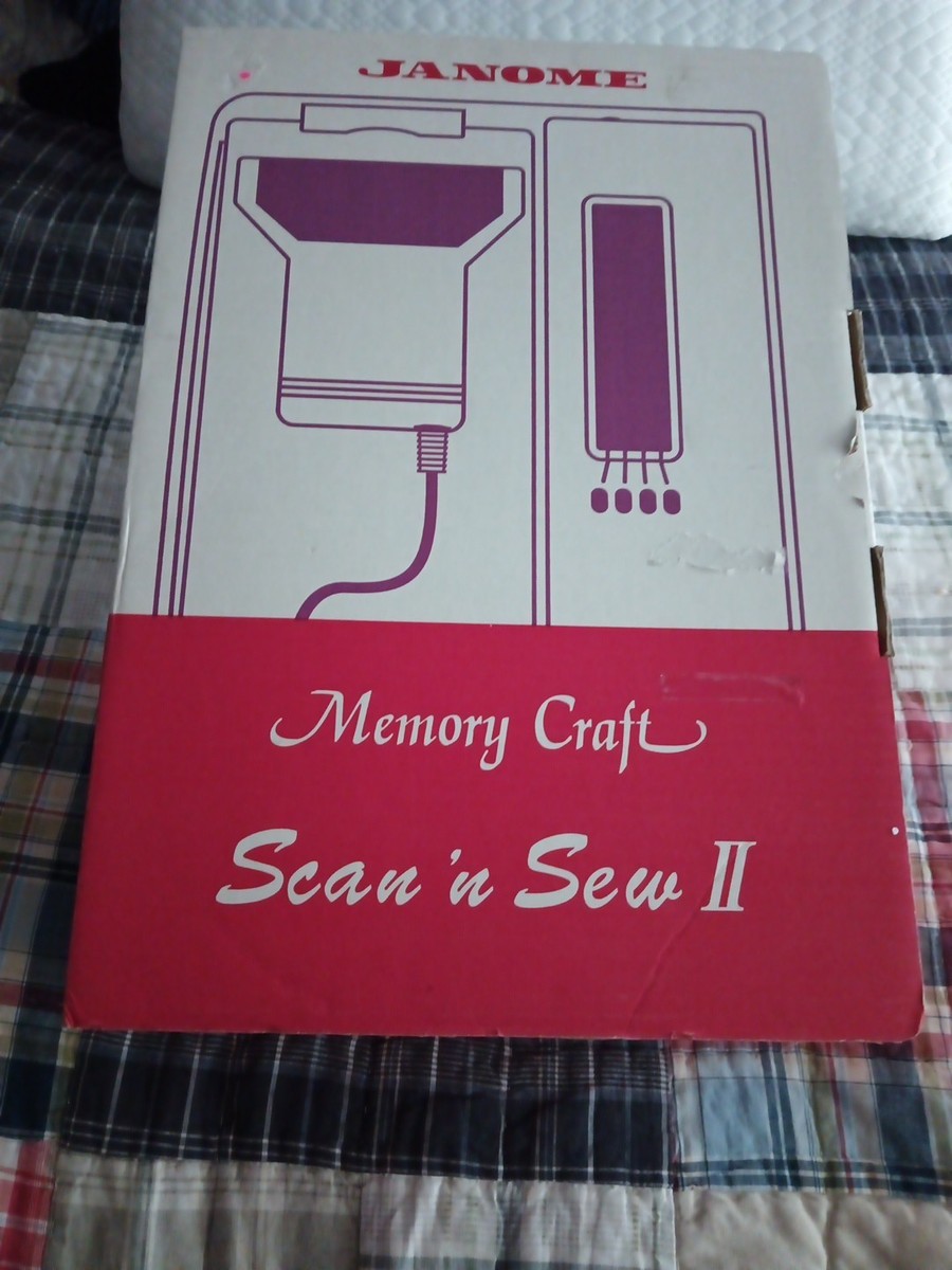 Janome Memory Craft Scan 'N Sew II-Fir Memory Craft 9000/5000