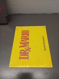 Dr Mario NES Nintendo With Manual Tested FREE Shipping