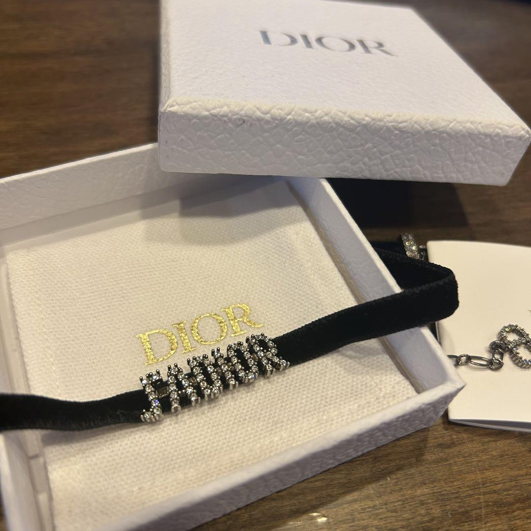 Dior Jadior Choker Necklace with Box & Dust Bag Pre-Owned Like New