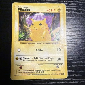 Shadowless Pikachu | eBay