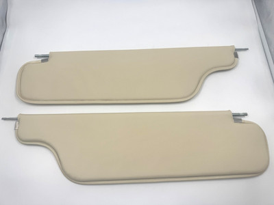 Cream Sunvisor Set for Delta 88 2dr HT 66-70