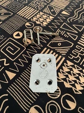 Vintage Crucianelli neck plate. Made in Italy vintage Vox Baldwin