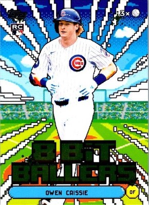Owen Caissie 2026 Topps Series One 8 Bit Ballers Rookie Card #BB-18 - Cubs