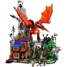 Image of 21348 MOC Dungeons & Dragons: Red Dragon's Tale Building Blocks Ideas 3745pcs