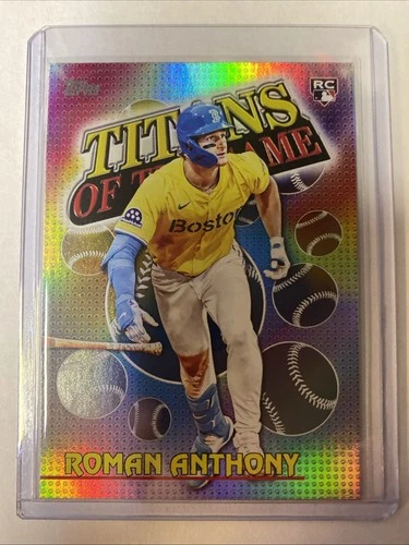 2026 Topps Series 1 - Titans of the Game Roman Anthony #TOG-9 (RC)