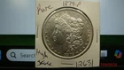 1879-P AU Morgan Silver Dollar #2631