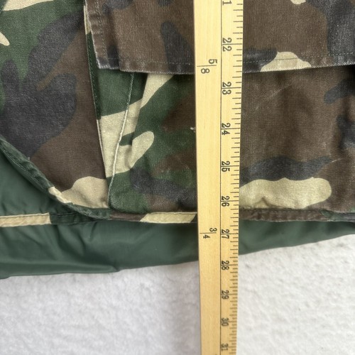 Vintage Sports Afield Hunting Vest Mens XL Camo Full Zip Outdoors Camouflage - Picture 9 of 14
