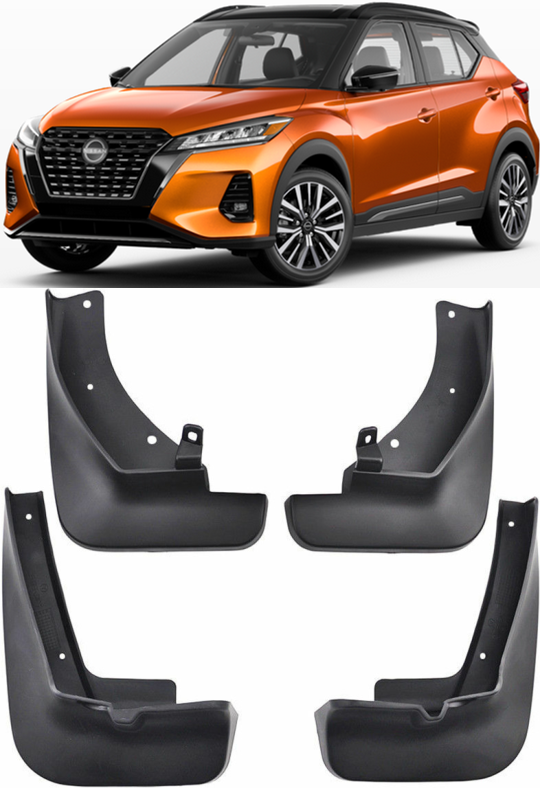 Genuine Front & Rear Molded Splash Guards Mud Flaps For 2017-2024