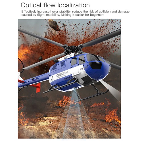 Stable Flight RC Helicopter 6-Axis Gyro Optical Flow 4CH Control - Picture 8 of 16