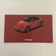 Suzuki Club Capuccino Accessories Sales Brochure Catalog Japanese Text JDM