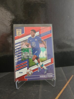 Raheem Sterling Panini Donruss Elite 22-23 Red Disco Chelsea FC #42