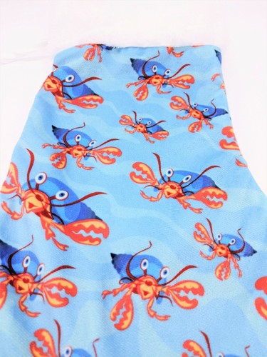 Hermit Crab Christmas Stocking, Beach Holiday Decor - Picture 2 of 5