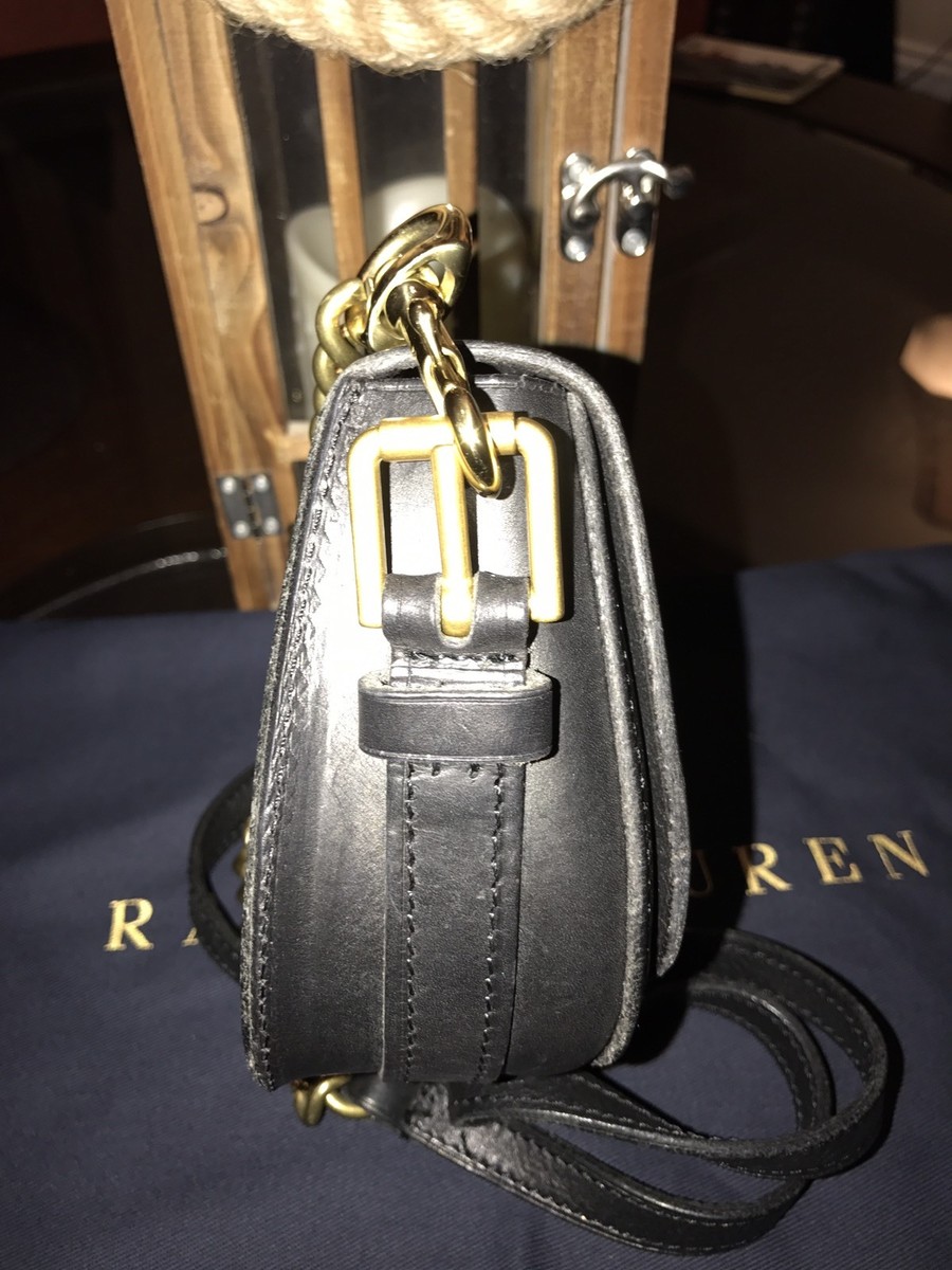 セール！Ralph Lauren Millbrook 上質レザーChain Crossbody Ralph Lauren Millbrook Chain Bag - Gem