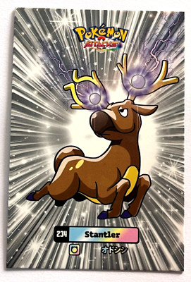 2025 POKEMON ATTACK 2 DATABASE Card #084 STANTLER JOHTO Peru Foil