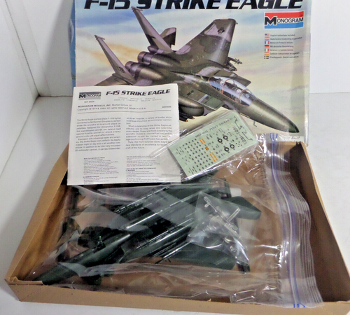 F-15 strike eagle 1:72 scale Monogram 5434 vintage - Picture 2 of 2