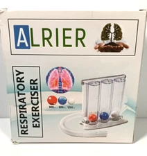 ALRIER Deep Breathing Exercise for Lungs Respiratory Exerciser