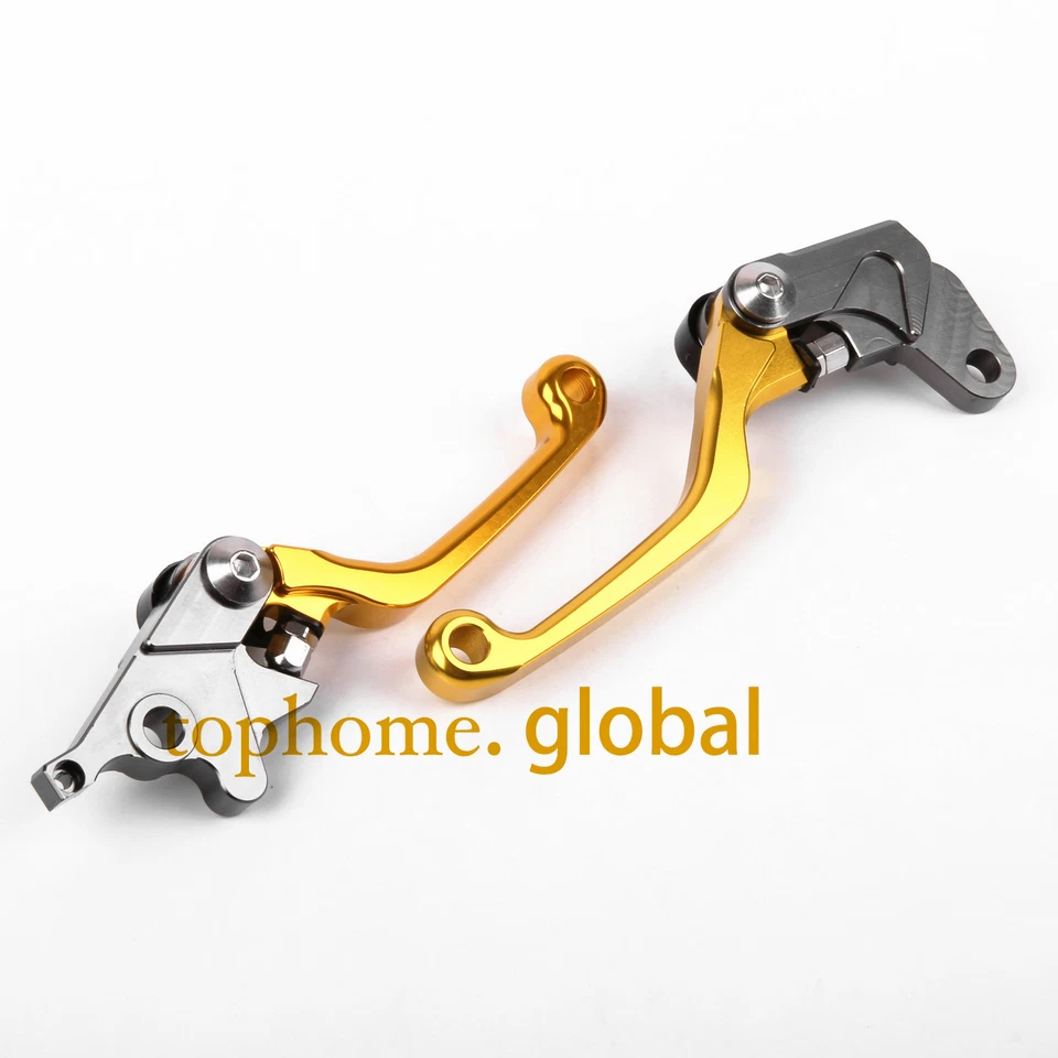 For Suzuki DRZ400S DRZ400SM 2000-2020 Pivot Clutch Brake Levers CNC 2014 2015 16 - Image 2 of 4