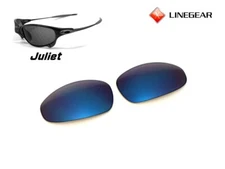 LINEGEAR NB10 Non-Polarized Lens for Oakley Juliet Ice Iridium [JU-NB10]