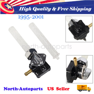 Fuel Valve Petcock Male Thread For Harley FXST FLT FXD 1995-2001 Tour 61338-94D