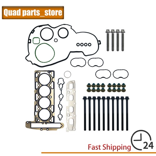 Head Gasket Bolts Set For Pontiac G3 / Chevrolet Aveo 1.6L 2009-2011 - Full Gasket Kit