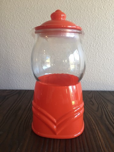 Target Bullseye Playground Gumball Machine Glass RED BRAND NEW - Picture 3 of 6