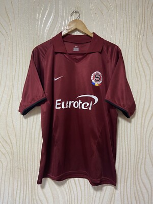 Maillot de football Sparta Praha Home 2003 - 2005 maillot rare