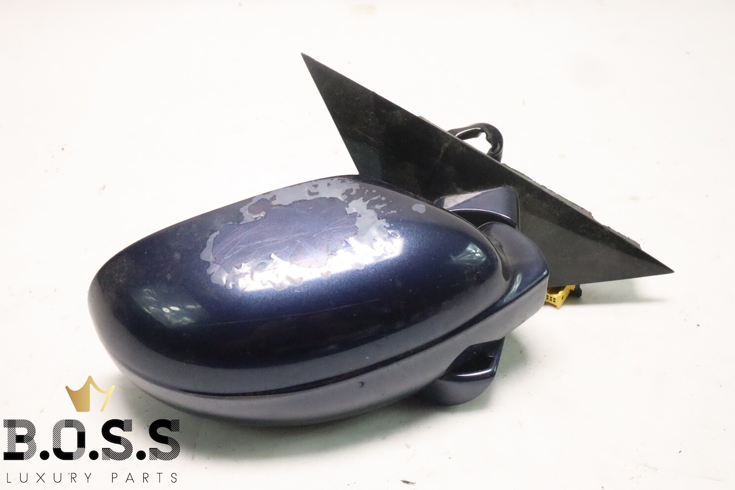 04-08 MASERATI QUATTROPORTE M139 FRONT RIGHT PASS. DOOR SIDE VIEW MIRROR BLUE