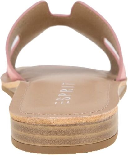 New Esprit Women's Classic Slip On The Leona Pink Sandals Slip On Shoes Size 8 M - Picture 2 of 5