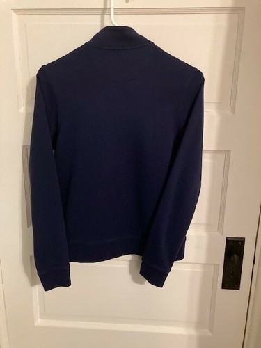 VINEYARD VINES Girls size L (16) Navy/Green Long Sleeve Half-Zip Pullover NWOT - Picture 3 of 5