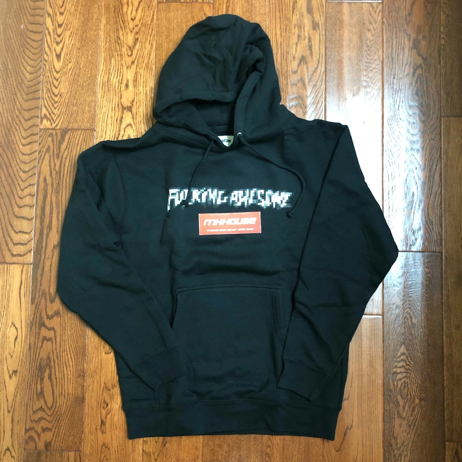Sweat shirt à capuche censuré FA F*cking neuf Jason Dill Supreme FW17 taille S
