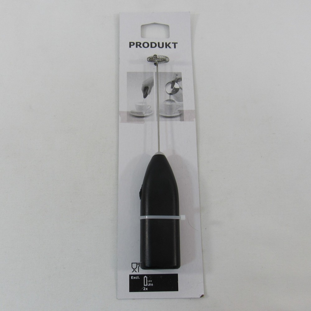 Milk Frother Cordless PRODUKT IKEA 303.011.67 Handheld Foamer Cappuchino Espress