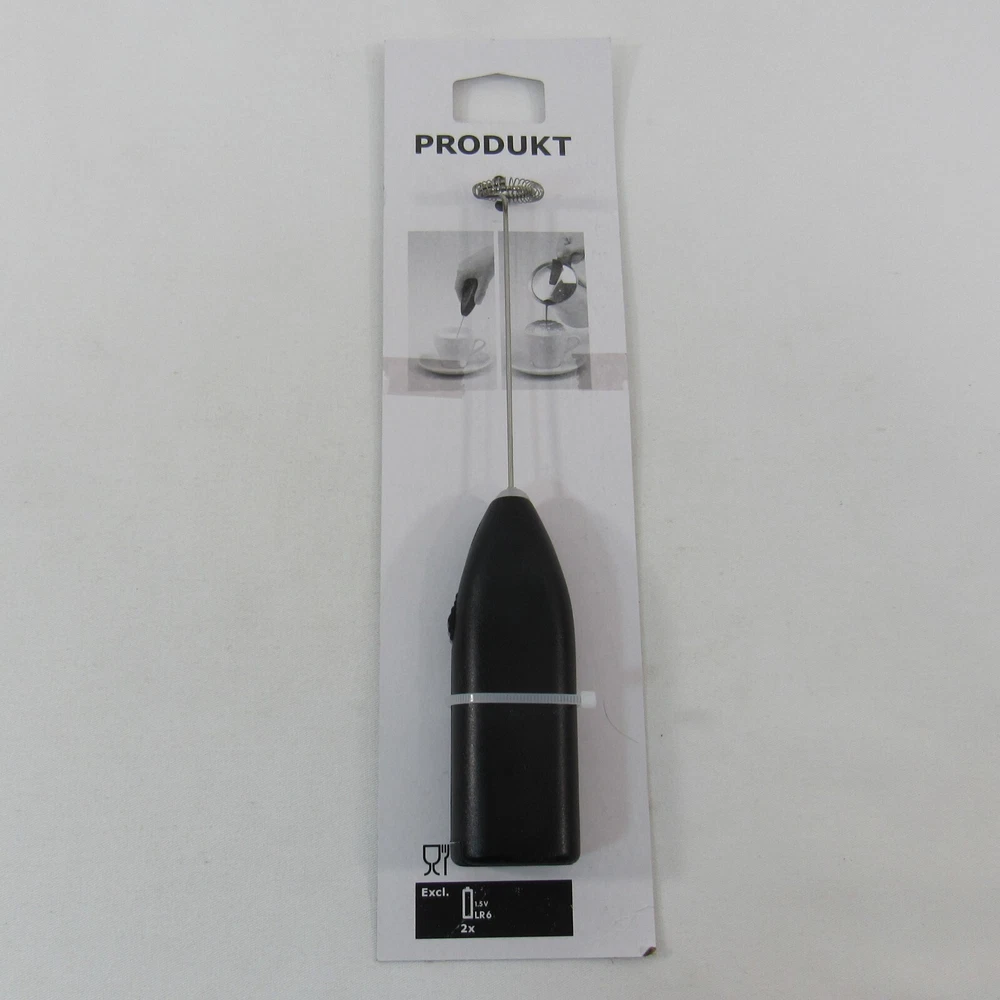 Milk Frother Cordless PRODUKT IKEA 303.011.67 Handheld Foamer Cappuchino Espress