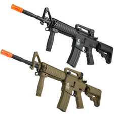 Lancer Tactical Gen2 SOPMOD M4 RIS AEG Airsoft Rifle w/ Battery & Charger LT-04