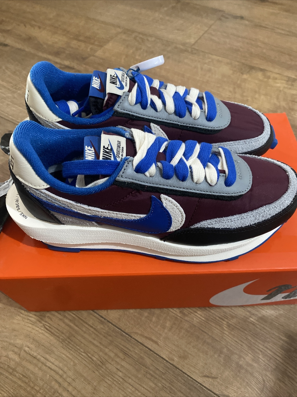 SACAI X NIKE LDWaffle x SACAI x UNDERCOVER Night Maroon e Team Royal DJ4877 600 UK 5