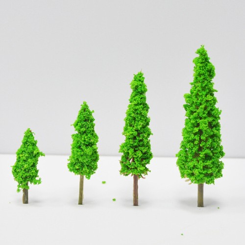 12 Pezzi Modellino Albero Verde Simulato Bambini Simulazione Mini Decorazione - Foto 7 di 12