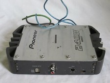 Pioneer GM-X372 Bridgeable 2 CH Power Amplifier Amp 240W car audio please read