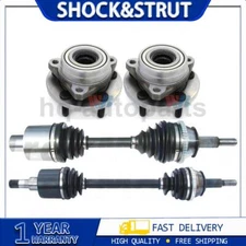 For Ford Taurus 1996~2005 4x Front CV Axle Shaft Wheel Hub Hub Bearing