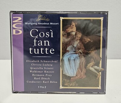 Wolfgang Amadeus Mozart: Cosi fan tutte (2-CD Set w/ Book Insert)