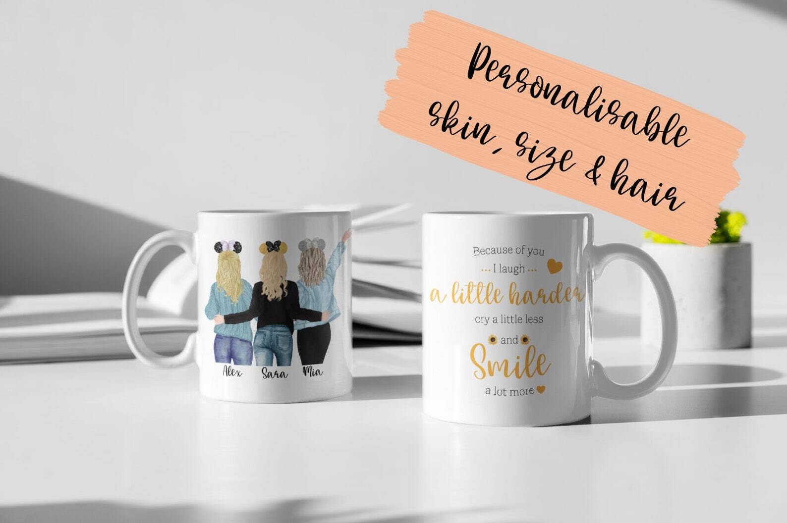 Best Friends Mug Customisable Mugs For Best Friends