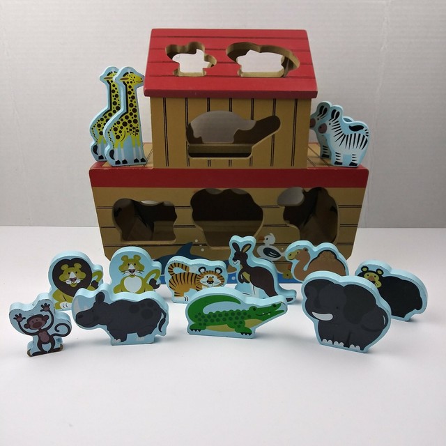 melissa and doug noah's ark playset