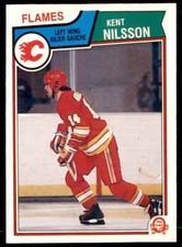 1983-84 O-Pee-Chee Kent Nilsson Calgary Flames #89