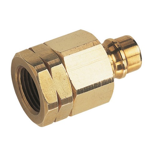 SNAPTITE QUICK RELEASE COUPLINGS 1/2" BSP FEM PLUG BRASS NITRILE