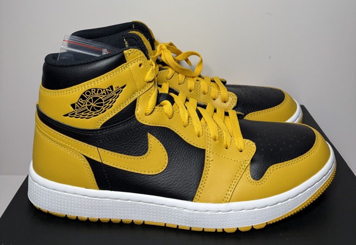 Nike Air Jordan 1 High G Pollen/Black-White DQ0660-700 Men's Nike Air Jordan 1 High G Pollen/Black-White DQ0660-700 Men's