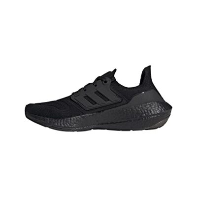 adidas Mens Ultraboost 22 Black White Grey Navy Indigo Running Shoe