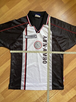 AJAX AMSTERDAM 1998 1999 AWAY FOOTBALL SHIRT SOCCER JERSEY UMBRO